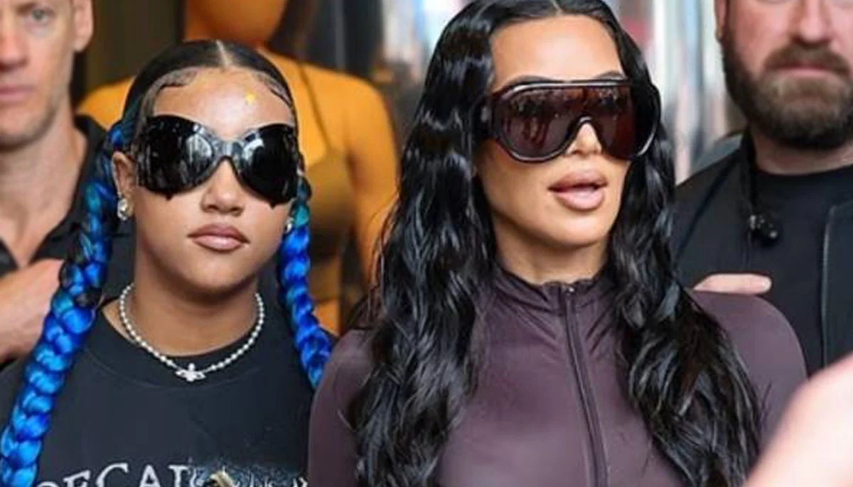 Kim Kardashian pushes back on criticism over North West’s style statements