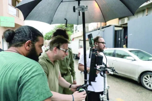 libyan filmmaker photo afp