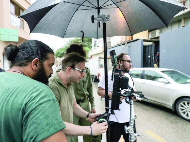 libyan filmmaker photo afp