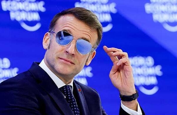 Macron's sunglasses at Davos: what is really behind the look