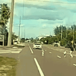 Man runs into Florida street to save two young children who wandered away from rental home