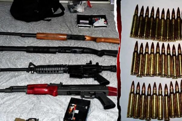 Man who allegedly threatened to shoot ICE agents had rifles, body armor and ammo cache, feds say