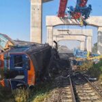 Multiple people killed after construction crane falls, derails train in Thailand