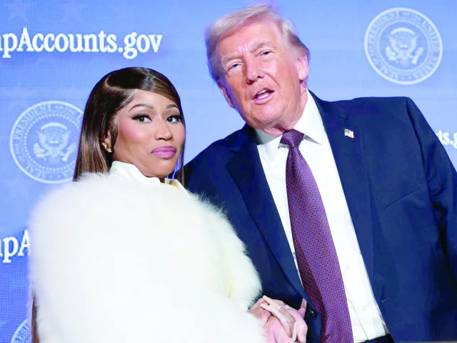 nicki minaj donald trump photo file