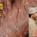 Nupur Sanon's wedding lehenga carried love notes in Punjabi and Malayalam - The Times of India