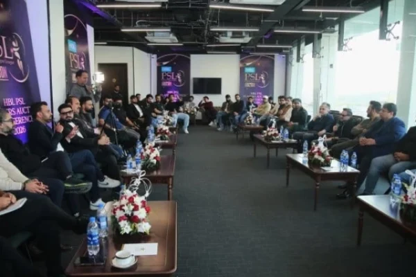 pcb conducts a detailed workshop regarding the upcoming hbl psl player auction at the gaddafi stadium in lahore on january 25 photo pcb