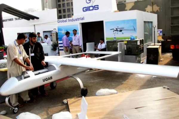 uqab a pakistani drone in ideas exhibition photo express tribune
