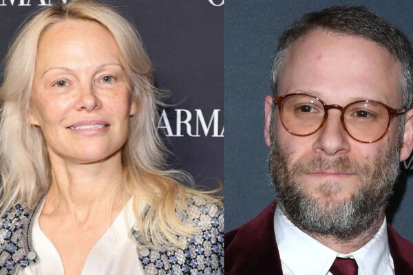 Pamela Anderson felt 'weird' seeing Seth Rogen after 'Pam & Tommy'