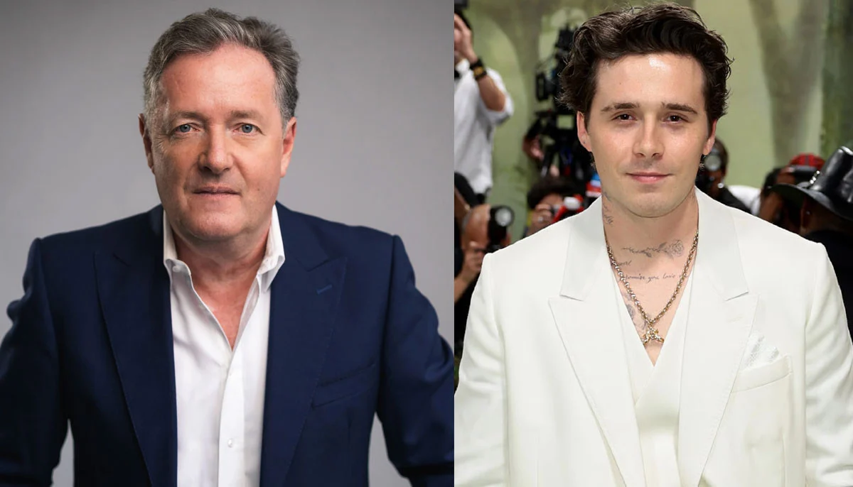 Piers Morgan finally reacts to Brooklyn Beckham