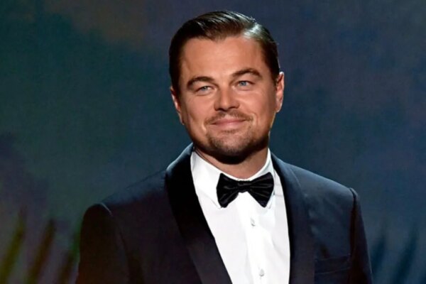 Revealed: Who Leonardo DiCaprio was talking to in viral Golden Globe video