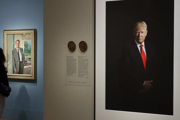 Smithsonian replaces Trump portrait display, strips Jan. 6 and impeachment references from accompanying text