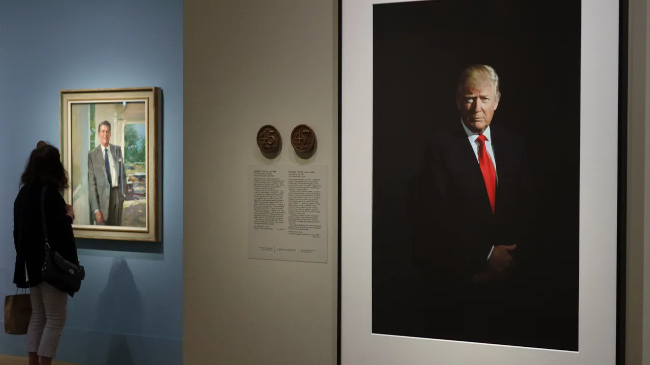 Smithsonian replaces Trump portrait display, strips Jan. 6 and impeachment references from accompanying text