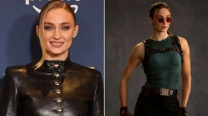 Sophie Turner debuts Lara Croft look as 'Tomb Raider' production begins