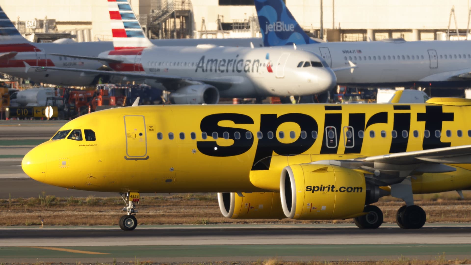 Spirit Airlines is in deal talks with investment firm Castlelake as struggling carrier seeks path forward