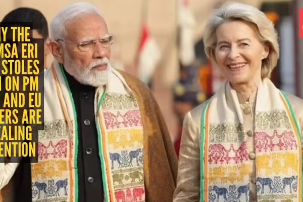 The Eri 'Ahimsa' silk stole worn by Ursula von der Leyen carries a powerful message - The Times of India