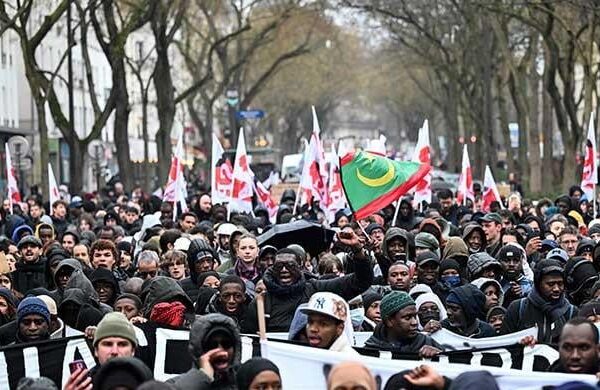Thousands protest in Paris over death of migrant worker