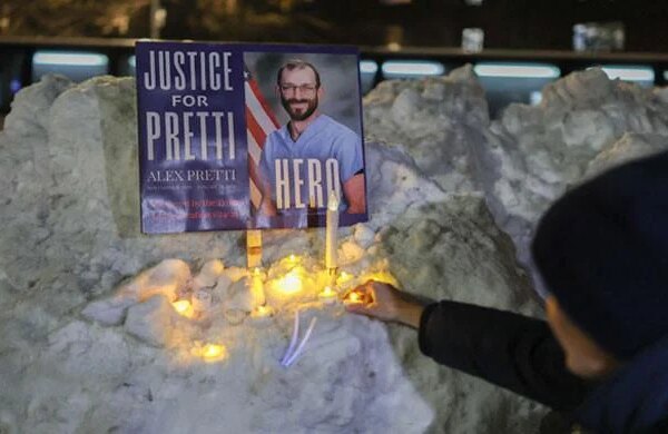 Trump brands Minneapolis nurse shot dead by federal agents an 'agitator'