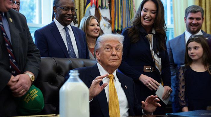 Trump says Iran unrest may be easing