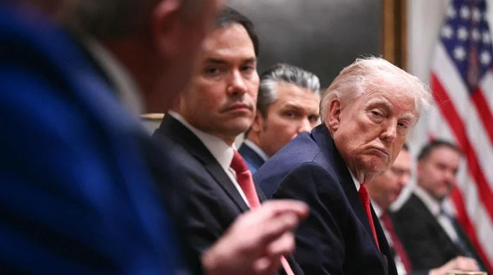 Trump says 'hopefully' no need for military action against Iran