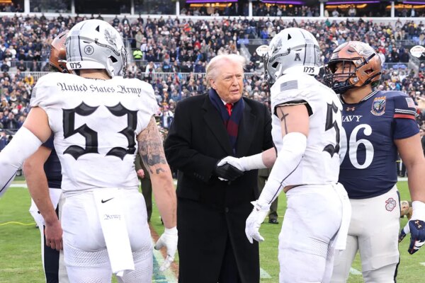 Trump vows to protect Army-Navy game from 'Big TV Money' interference with executive order