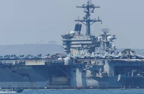 US carrier strike group arrives in Middle East amid Iran tensions