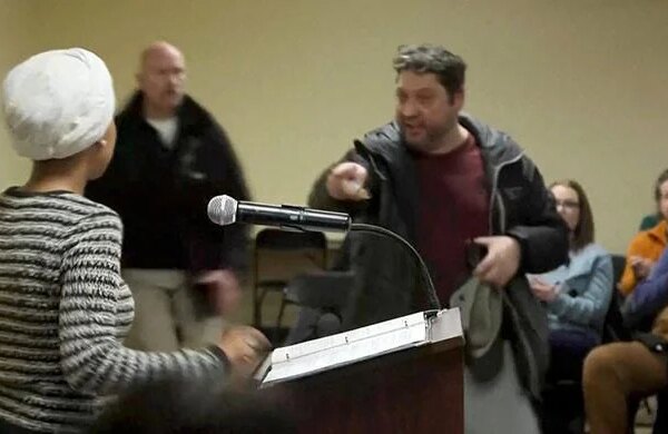 US lawmaker Ilhan Omar sprayed with foul-smelling liquid