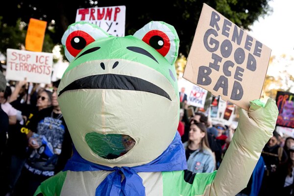 Vanity Fair declares ‘Woke 2’ is back in the form of protests as abolish ICE slogans return