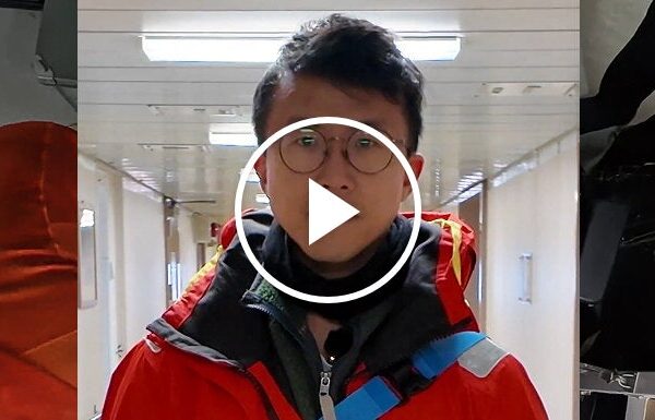 Video: Camping on a Glacier? Watch Your Step