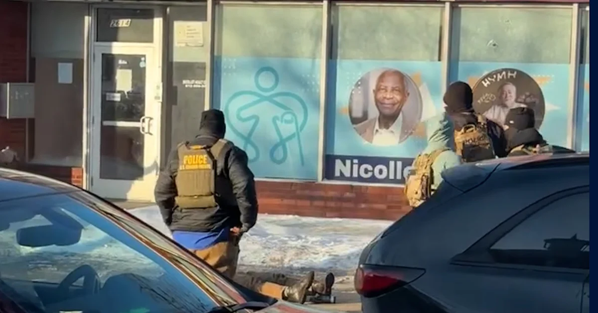 Video appears to show shooting involving federal agents in Minneapolis