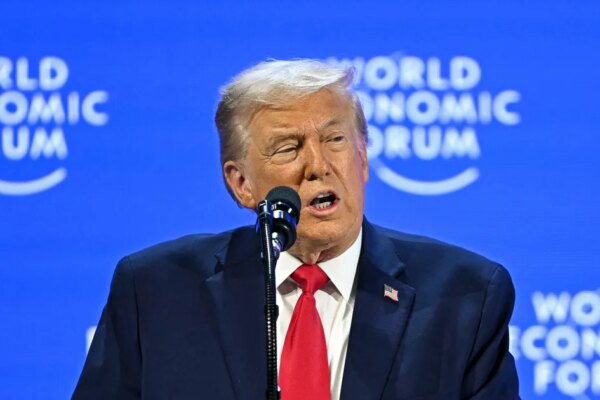 Watch Live: Trump tells Davos he won't use force to acquire Greenland, questions NATO alliance