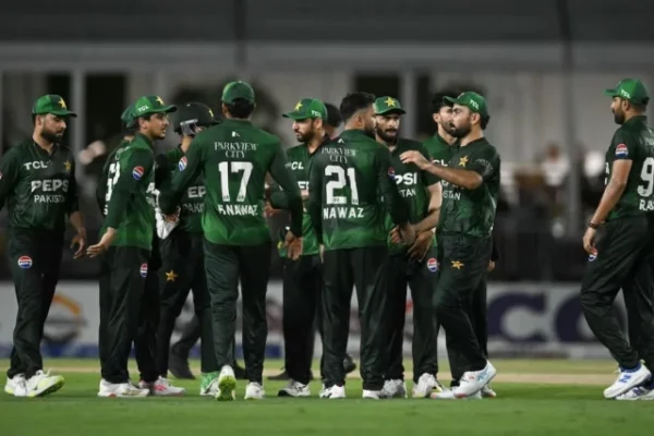young side the pakistan team was celebrating their victory against west indies in the t20i series photo afp file