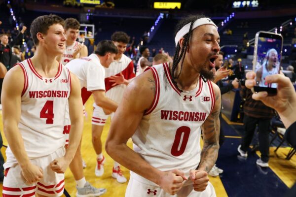 Wisconsin hands No. 2 Michigan first loss of year
