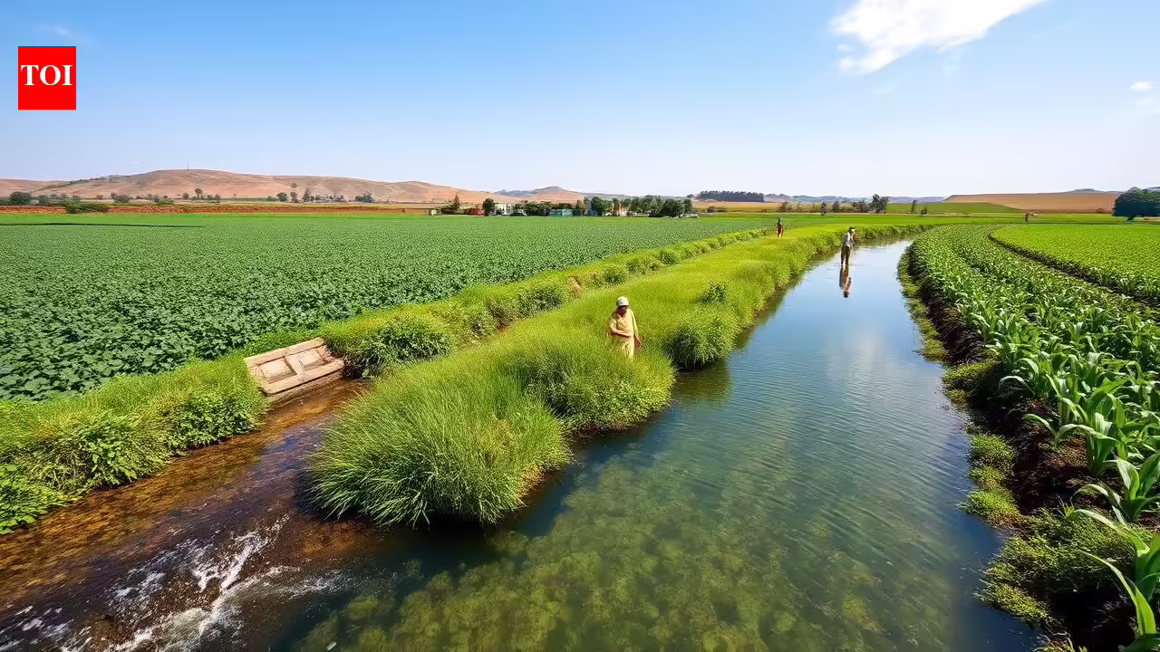 World Bank clears Rs 5,700 crore for 'Jal Sanrakshit' Haryana, canal revival and micro-irrigation at core - The Times of India