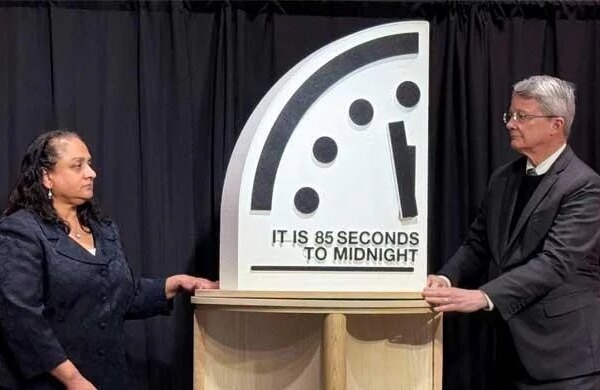 ‘Doomsday Clock' moves closer to midnight, a year into Trump term