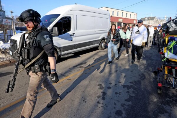2 killed in shooting at high school hockey game in Pawtucket, Rhode Island; suspect dead, police say
