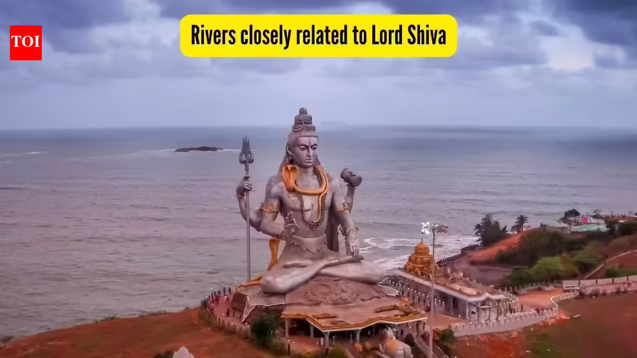 5 sacred rivers closely related to Lord Shiva and where they flow | - The Times of India