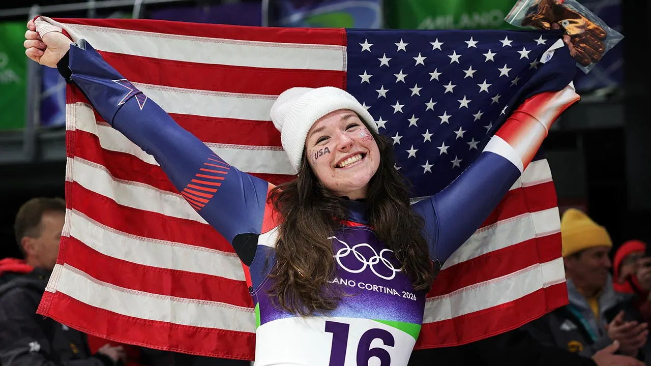 American Ashley Farquharson captures rare Olympic luge medal at Winter Games
