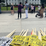 Anti-US protesters funded by pro-China tycoon mobilize as first bombs fall on Iran