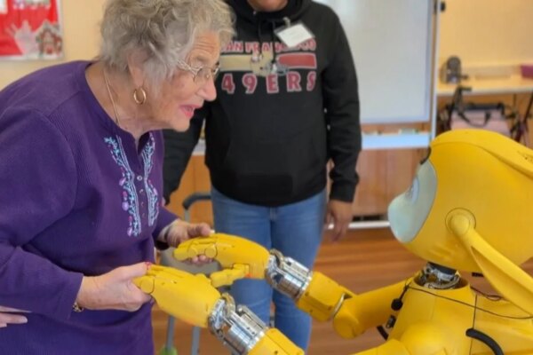 As nursing homes face staffing crisis, robots help workers focus on care