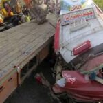 At least 13 killed, including driver and conductor, in Khairpur bus crash