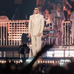 Bad Bunny dons Pelé 1966 World Cup jacket in Sao Paulo concert