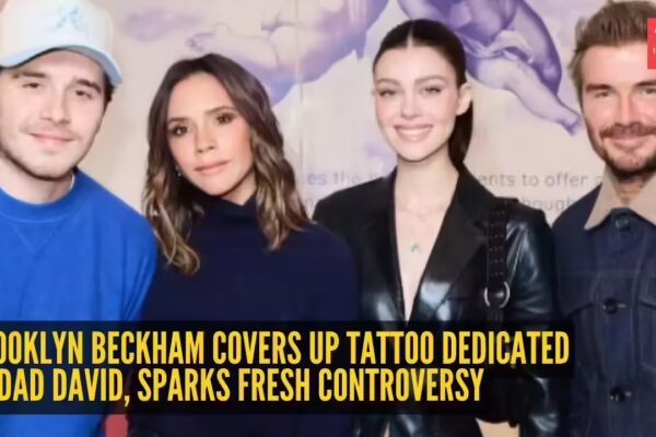 Beckham family feud deepens: Brooklyn Beckham covers up tattoo dedicated to Dad David, sparks fresh controversy | - The Times of India