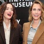 Bridesmaids co-stars Rose Byrne And Kristen Wiig share rejoicing moment