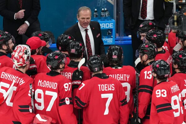 Canadian Olympic men's hockey coach complains about overtime format after gold medal loss