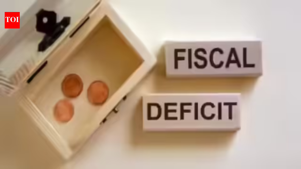 Centre's fiscal deficit narrows to 63% of annual target at January-end - The Times of India