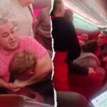 Chaotic video shows passengers trading midair blows; plane forced to divert: reports