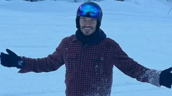 David Beckham proves class on and off pitch with ski slopes rescue