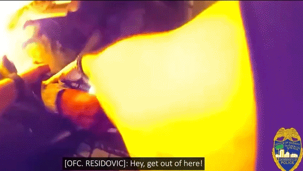 Dramatic bodycam video captures deputy pulling woman from fiery car wreck: 'I got to her just in time'