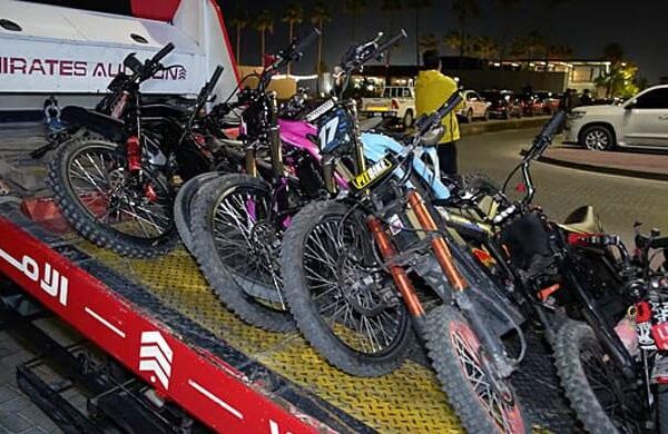 Dubai police seize bikes of youths after Ramadan stunts spark complaints