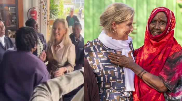 Duchess Sophie gives royal fans break from Andrew saga with joyful dance